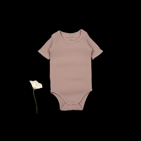 the-short-sleeve-onesie-mauve Lovely Littles - Sophia's StyleShort Sleeve Onesie-1