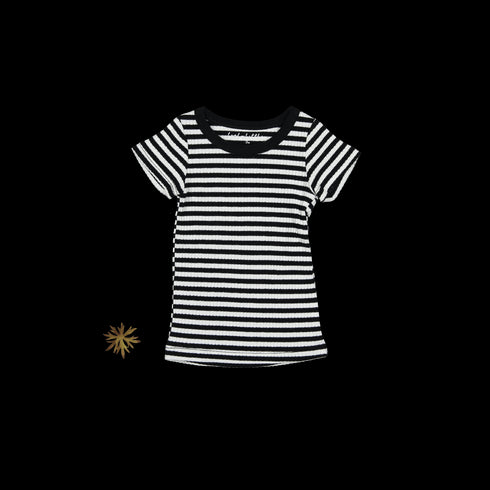 the-printed-short-sleeve-tee-stripe Lovely Littles - Sophia's StyleShort Sleeve Tee-1
