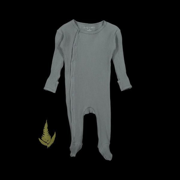 the-snap-romper-slate Lovely Littles - Sophia's StyleFront Snap Romper-1