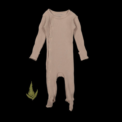 the-snap-romper-mauve Lovely Littles - Sophia's StyleFront Snap Romper-1