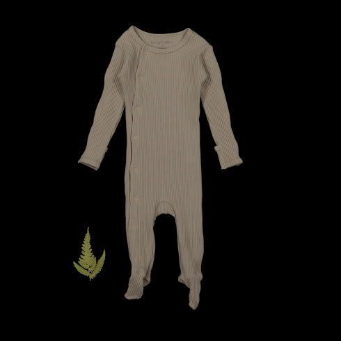 the-snap-romper-taupe Lovely Littles - Sophia's StyleFront Snap Romper-1