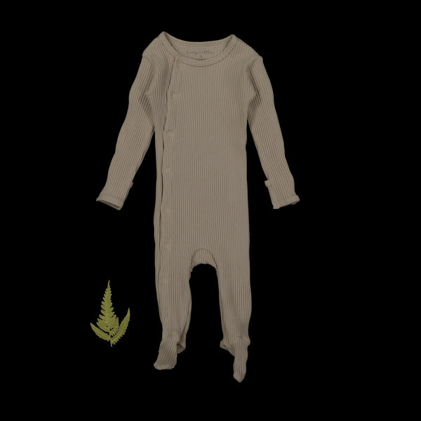 the-snap-romper-taupe Lovely Littles - Sophia's StyleFront Snap Romper-1