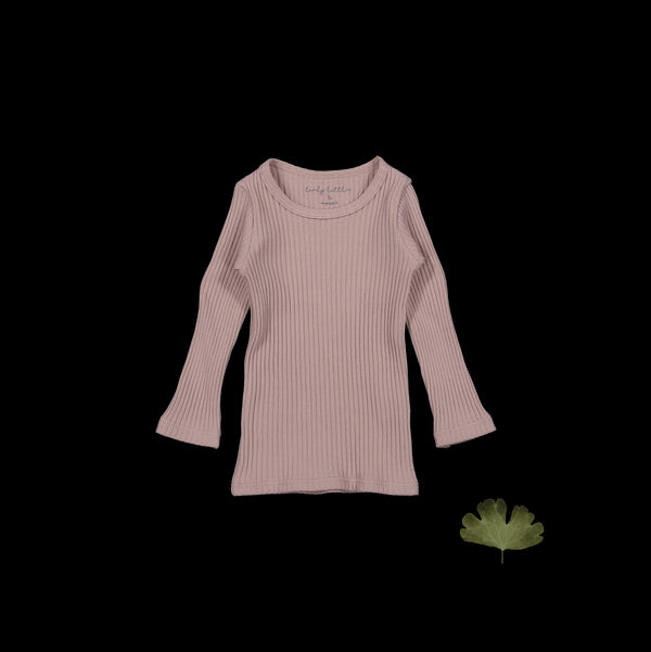 the-long-sleeve-tee-mauve Lovely Littles - Sophia's StyleLong Sleeve Tee-1