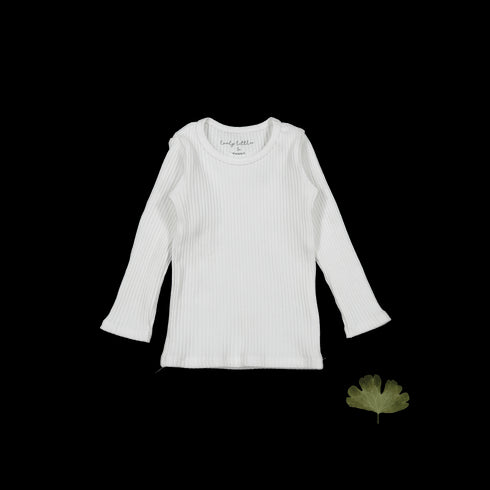 the-long-sleeve-tee-bone Lovely Littles - Sophia's StyleLong Sleeve Tee-1