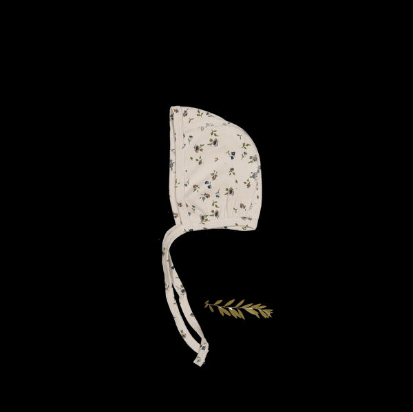 the-printed-bonnet-floral-sand Lovely Littles - Sophia's StyleBonnet-1