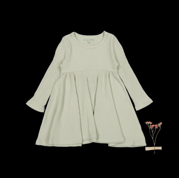 the-long-sleeve-dress-mist Lovely Littles - Sophia's StyleLong Sleeve Dress-1