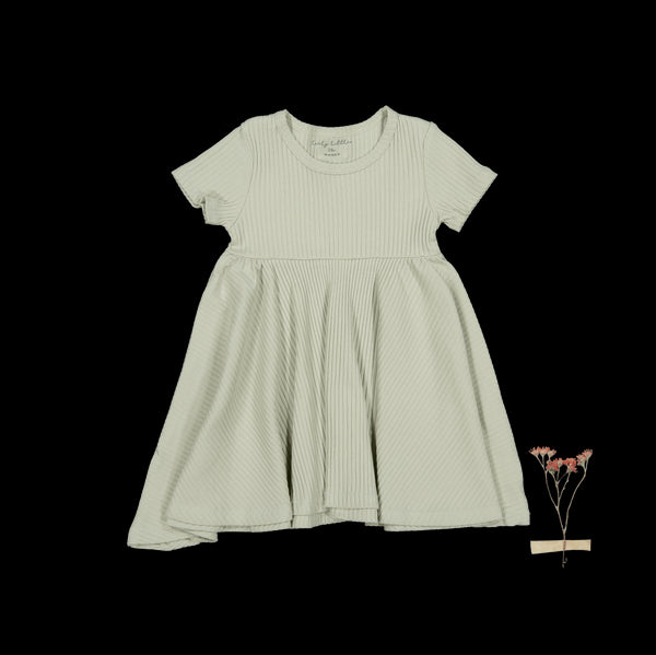 the-short-sleeve-dress-mist Lovely Littles - Sophia's StyleShort Sleeve Dress-1