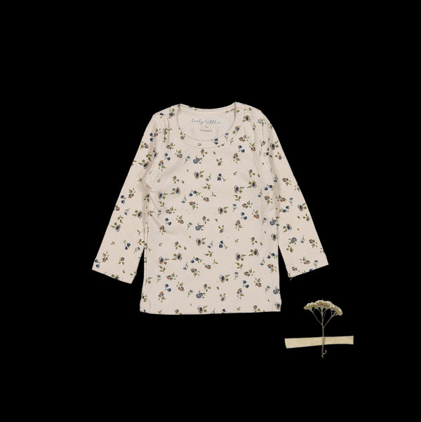 the-printed-long-sleeve-tee-floral-sand Lovely Littles - Sophia's StyleLong Sleeve Tee-1