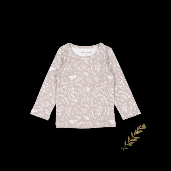 the-printed-long-sleeve-tee-signature Lovely Littles - Sophia's StyleLong Sleeve Tee-1