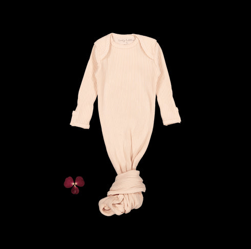 the-baby-gown-powder Lovely Littles - Sophia's StyleBaby Gown-1