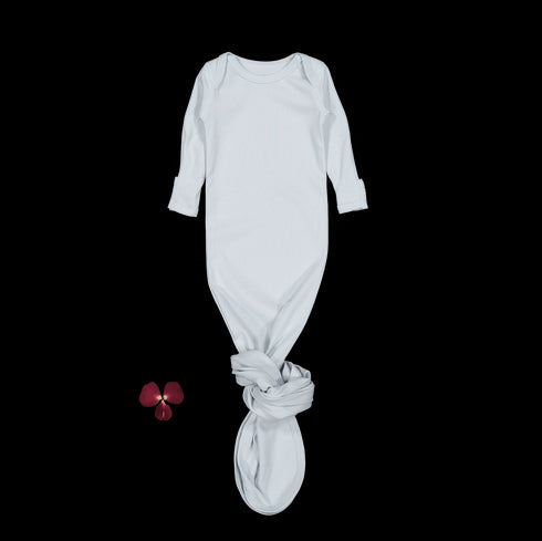 the-baby-gown-sky Lovely Littles - Sophia's StyleBaby Gown-1