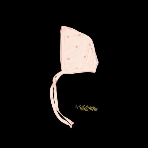 the-printed-bonnet-rose-flower Lovely Littles - Sophia's StyleBonnet-1