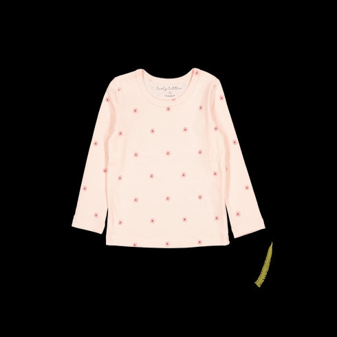 the-printed-long-sleeve-tee-rose-flower Lovely Littles - Sophia's StyleLong Sleeve Tee-1
