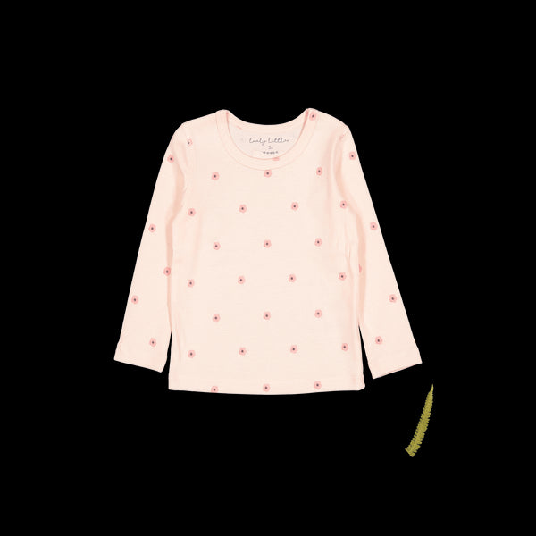 the-printed-long-sleeve-tee-rose-flower Lovely Littles - Sophia's StyleLong Sleeve Tee-1