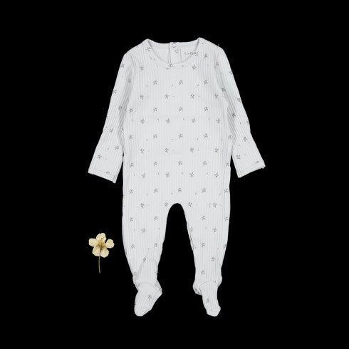 the-printed-romper-sky-blossom Lovely Littles - Sophia's StyleBack Snap Romper-1