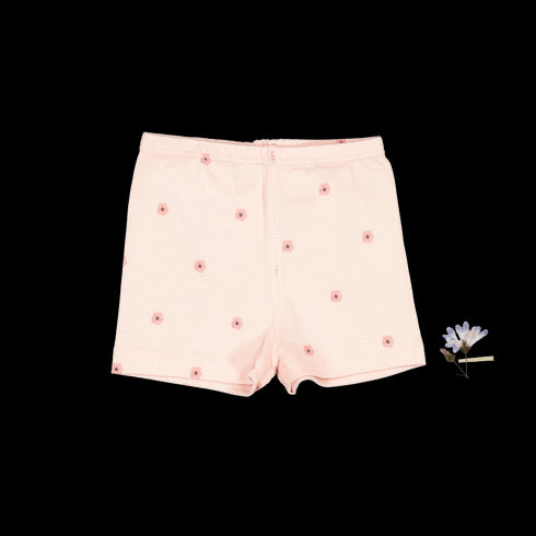 the-printed-short-rose-flower Lovely Littles - Sophia's StyleShorts-1