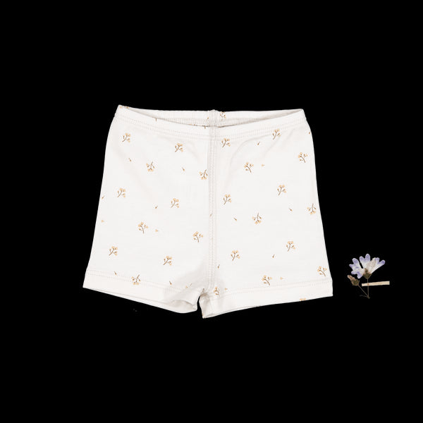 the-printed-short-tan-blossom Lovely Littles - Sophia's StyleShorts-1