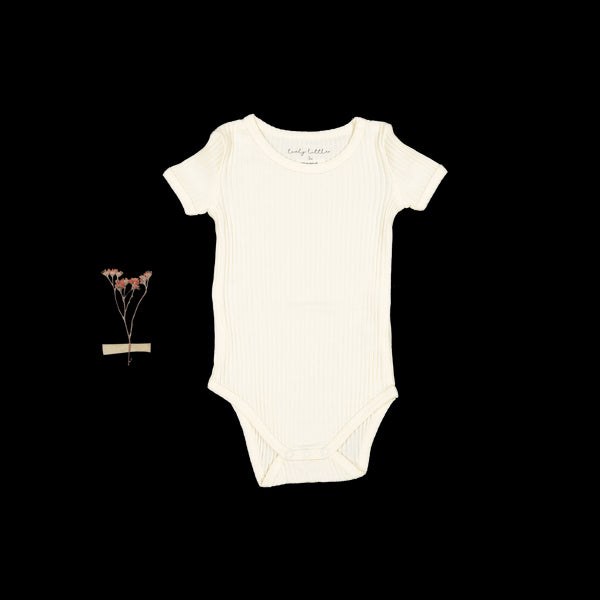 the-short-sleeve-onesie-butter Lovely Littles - Sophia's StyleShort Sleeve Onesie-1