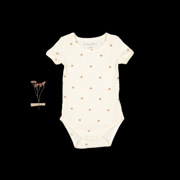 the-printed-short-sleeve-onesie-butter-flower Lovely Littles - Sophia's StyleShort Sleeve Onesie-1
