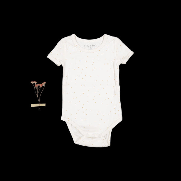 the-printed-short-sleeve-onesie-pearl-dot Lovely Littles - Sophia's StyleShort Sleeve Onesie-1
