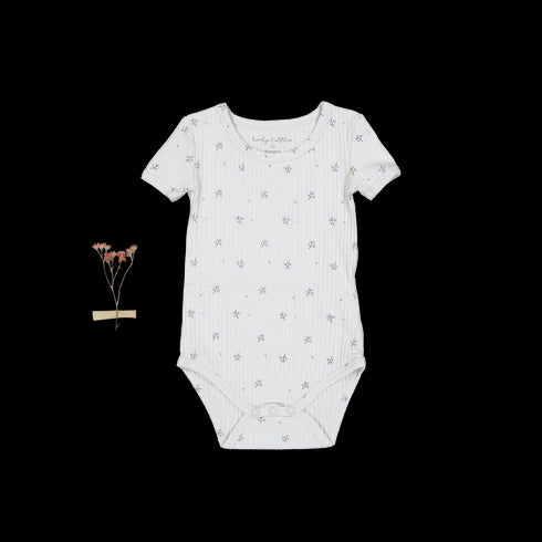 the-printed-short-sleeve-onesie-sky-blossom Lovely Littles - Sophia's StyleShort Sleeve Onesie-1