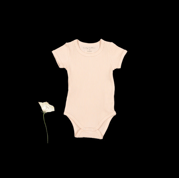 the-short-sleeve-onesie-powder Lovely Littles - Sophia's StyleShort Sleeve Onesie-1