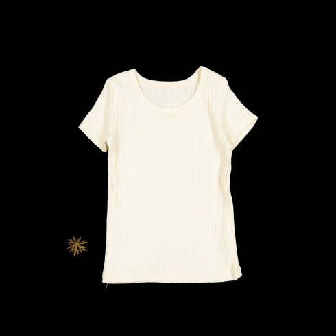 the-short-sleeve-tee-butter Lovely Littles - Sophia's StyleShort Sleeve Tee-1