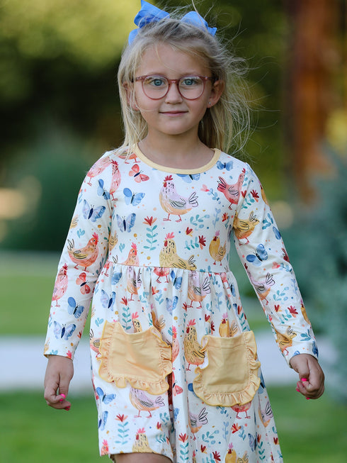charming-chicken-butterfly-girls-dress-with-cute-ruffled-pockets-Sophia's Style--4