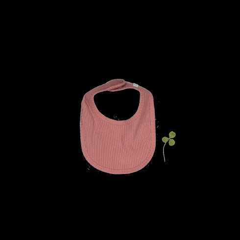 the-bib-rosewood-ribbed Lovely Littles - Sophia's StyleBib-1