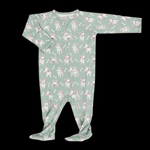 Ruff and Stuff Zipper Footie