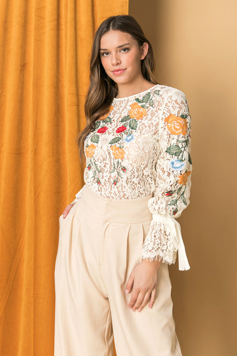 embroidered-lace-top Flying Tomato-Sophia's Style-5