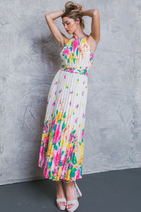 albergo-stella-woven-midi-dress Flying Tomato-Sophia's Style-4