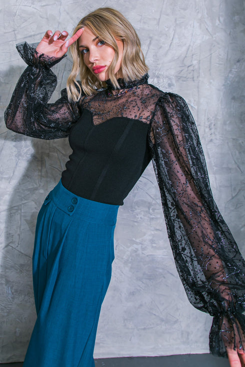 sweetest-sense-polka-dot-top Flying Tomato-Sophia's Style-3