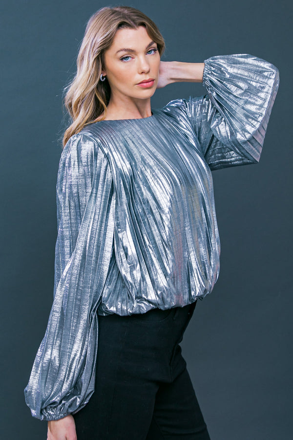 key-it-down-woven-top Flying Tomato-Sophia's StyleTOPS-1