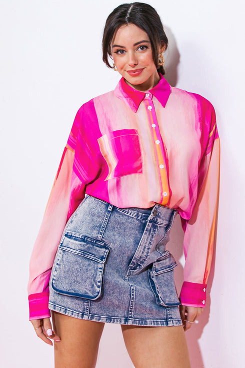 take-the-lead-woven-top Flying Tomato-Sophia's StyleTOPS-1