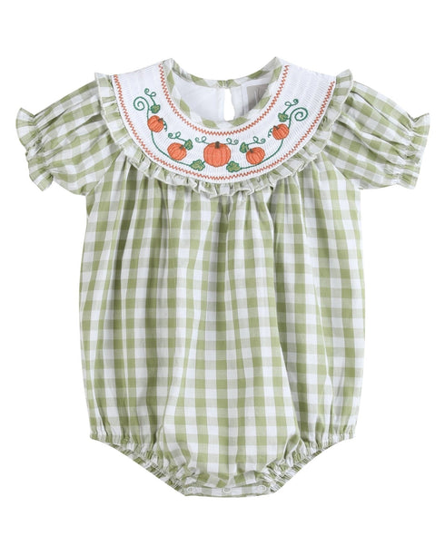 sage-green-gingham-pumpkin-smocked-bubble-romper-lil-cactus-sophias-style-1