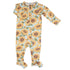 Sammy's Sunflower Zipper Footie