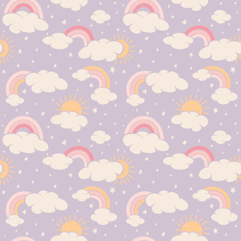 lavender-rainbows-and-clouds-smocked-vintage-dress Sweet Bamboo - Sophia's Style-6