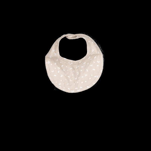 the-printed-bib-sand-petal Lovely Littles - Sophia's StyleBib-1