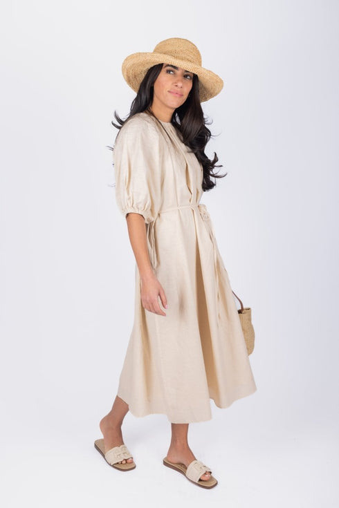 selena-dress-beige Yakira Bella Sophia's Style-womens-sizes-L-4