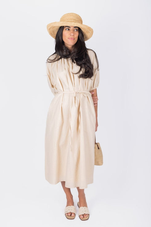 selena-dress-beige Yakira Bella Sophia's Style-womens-sizes-S-2