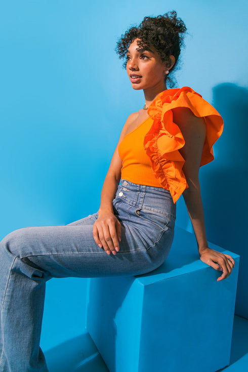 dreamworld-off-the-shoulder-woven-bodysuit Flying Tomato-Sophia's Style-9