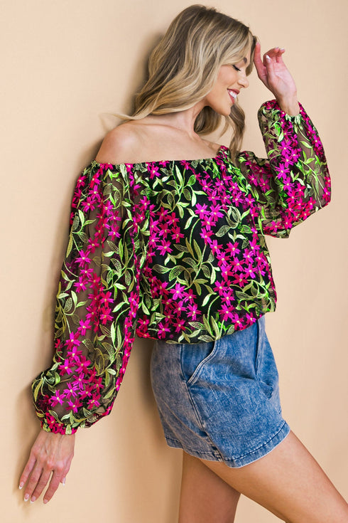 feeling-mighty-fine-woven-top Flying Tomato-Sophia's Style-4