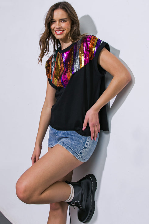 how-im-feeling-black-knit-top Flying Tomato-Sophia's Style-5