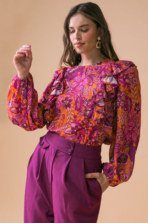 ready-for-whats-next-woven-top Flying Tomato-Sophia's StyleTOPS-1