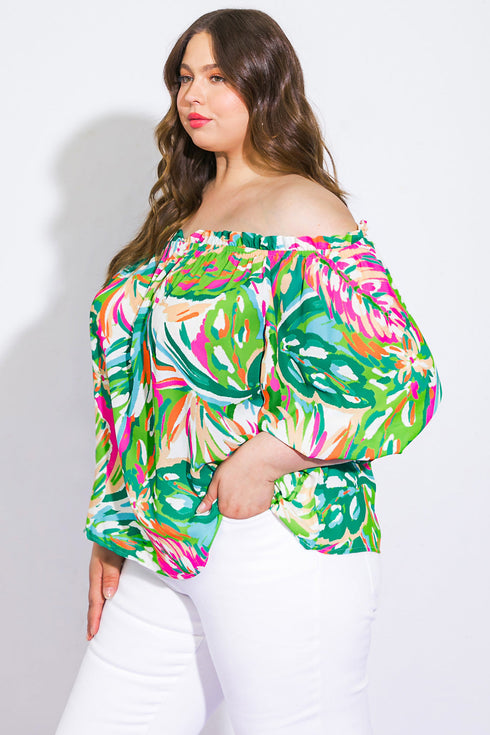 bring-good-energy-woven-top Flying Tomato-Sophia's Style-10