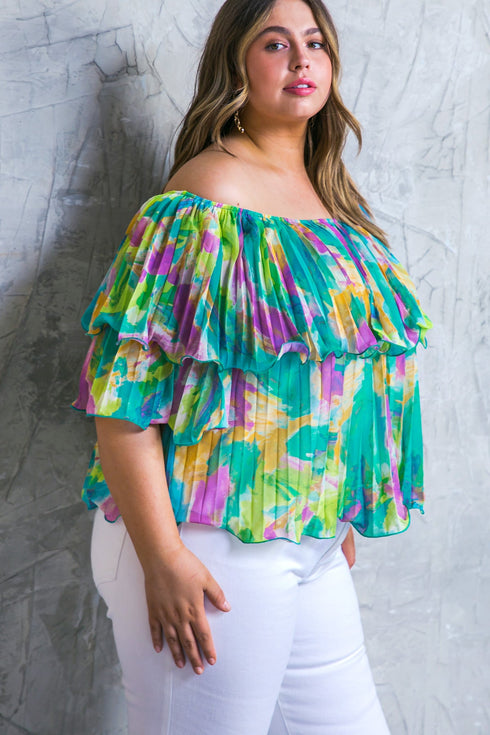 magnolia-santa-caterina-woven-top Flying Tomato-Sophia's Style-10