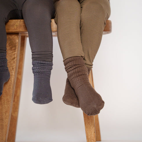 slouch-socks-Atlas Grey-Sophia's StyleAccessories-1