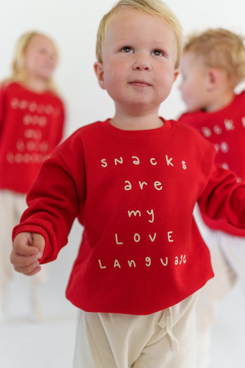 snacks-are-my-love-language-crewneck-Sophia's StyleGraphic Crewneck-1