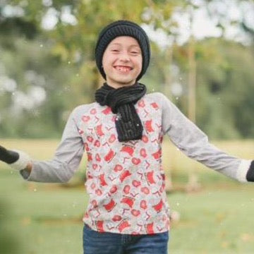 snow-cute-t-shirt-just-for-littles®️ - Sophia's Style -2